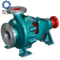 Abrasion resistant end suction chemical bare stainless steel pump